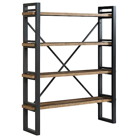 Rustic Baker's Rack with 4 Shelves